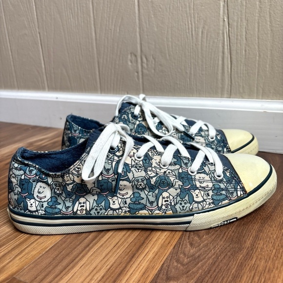 Bobs Sneakers Dog Novelty Print Lace Up Utopia Sneakers Memory Foam - Picture 3 of 12
